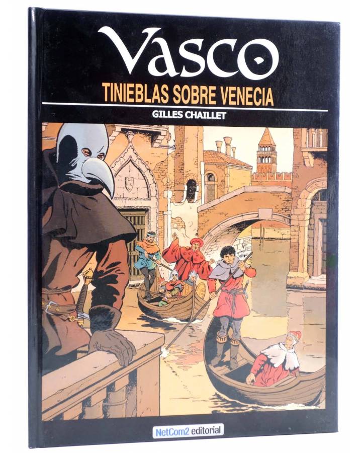 Cubierta de VASCO 6. Tinieblas sobre Venecia (Gilles Chaillet) NetCom2 2012