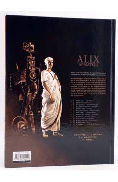 Contracubierta de ALIX SENATOR 12. El disco de Osiris (Jacques Martin / T. Démarez / V. Mangin) Trilita 2022