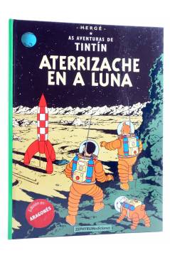 Cubierta de AS AVENTURAS DE TINTIN - ARAGONÉS 3. Aterrizache en a Luna (Hergé) Zephirum / Trilita 2020