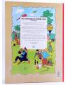 Contracubierta de LAS AVENTURAS DE TINTIN - JUDEO ESPAÑOL 1. La Izla Preta (Hergé) Zephirum / Trilita 2022