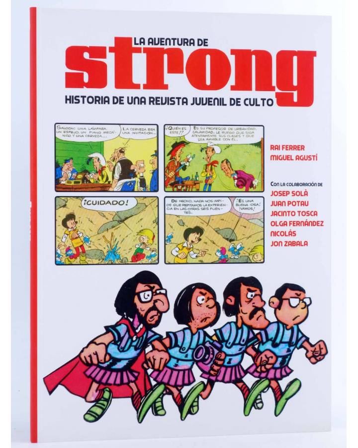 Cubierta de CUADERNOS CONTINUARÁ 1. La Aventura de Strong. Historia de una revista juvenil de culto (Rai Ferrer / Miguel