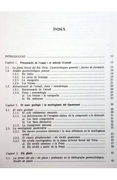 Muestra 3 de LA FORMACIÓ DE LA PLANA AL-LUVIAL DE VALÈNCIA (Pilar Carmona) Alfons el Magnànim 1990