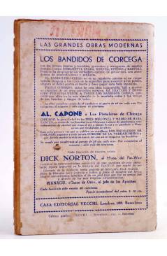 Contracubierta de DICK NORTON EL HÉROE DEL FAR WEST 24. A TRAVÉS DEL WILDNIS. Vecchi Circa 1930