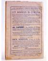 Contracubierta de DICK NORTON EL HÉROE DEL FAR WEST 25. EL SECRETO EN UN RECIPIENTE DE LATA. Vecchi Circa 1930
