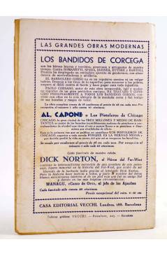 Contracubierta de DICK NORTON EL HÉROE DEL FAR WEST 28. OPUTO EL ASESINO. Vecchi Circa 1930
