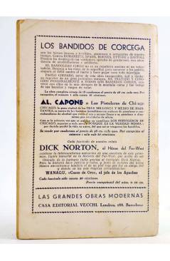 Contracubierta de DICK NORTON EL HÉROE DEL FAR WEST 36. EL ÁGUILA DEL PANCHILLO. Vecchi Circa 1930