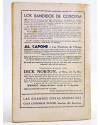 Contracubierta de DICK NORTON EL HÉROE DEL FAR WEST 37. LA CABALGADA DE LAS MIL MILLAS. Vecchi Circa 1930