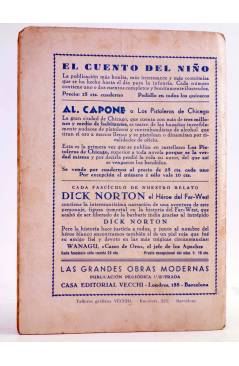 Contracubierta de DICK NORTON EL HÉROE DEL FAR WEST 73. A ORILLAS DEL RÍO GRANDE. Vecchi Circa 1930
