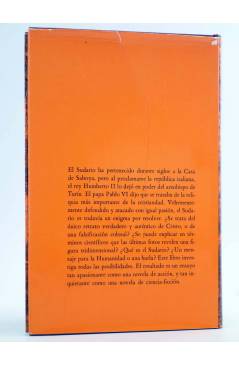 Contracubierta de EL SUDARIO (Robert K. Wilcox) Pomaire 1979