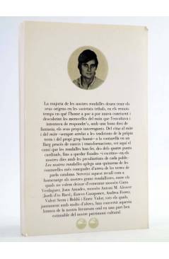 Contracubierta de LECTURES MOBY DICK 9. LES NOSTRES RONDALLES (Carme Garriga) Juan Granica 1986