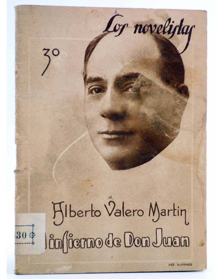 Cubierta de LOS NOVELISTAS 20. EL INFIERNO DE DON JUAN (Alberto Valero Martín) Prensa Moderna 1928