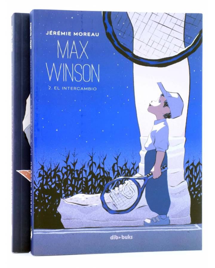 Cubierta de MAX WINSON 1 Y 2. COMPLETA (Jérémie Moreau) Dibbuks 2015