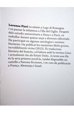 Muestra 1 de NAVONA PORT BO. JO TENIA UNA ILLA (Lorenza Pieri) Navona 2019. CAT.