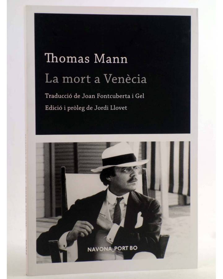 Cubierta de NAVONA PORT BO. LA MORT A VENÈCIA (Thomas Mann) Navona 2020. CAT.