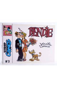 Contracubierta de STRIP COMICS 3. BLONDIE (Dean Young / Stan Drake) Eseuve 1990