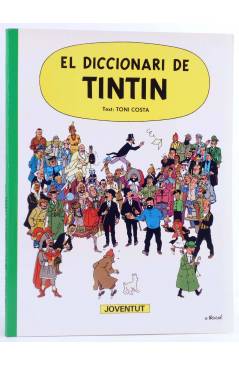 Cubierta de EL DICCIONARI DE TINTÍN (Toni Costa) Juventud 1987. CAT.