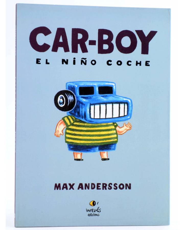 Cubierta de CAR BOY EL NIÑO COCHE (Max Andersson) Inrevés 2002