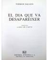 Muestra 2 de EL DÍA QUE VA DESAPARÈIXER (Tormod Haugen) Joventud 1992. CAT.