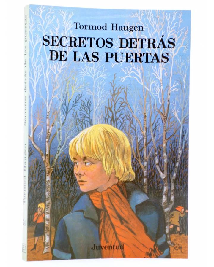 Cubierta de SECRETOS DETRÁS DE LAS PUERTAS (Tormod Haugen) Juventud 1986