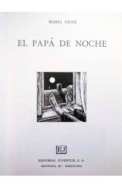 Muestra 2 de EL PAPÁ DE NOCHE (Maria Gripe / Harald Gripe) Juventud 1992