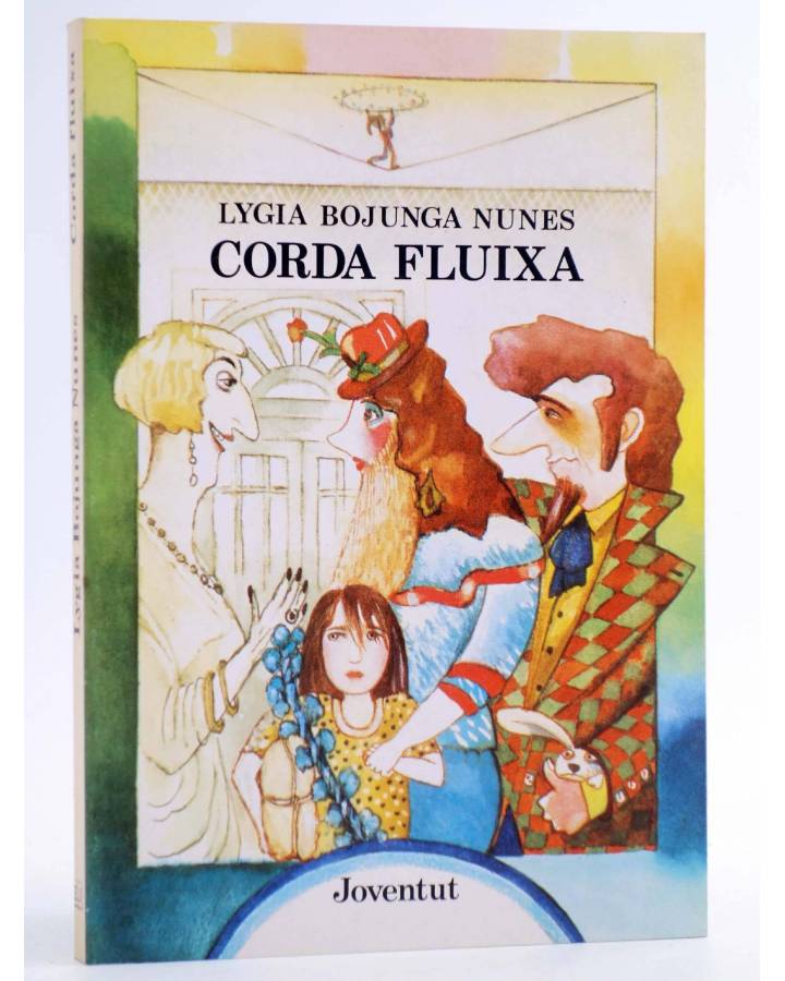Cubierta de CORDA FLUIXA (Lygia Bojunga Nunes) Joventud 1986. CAT.