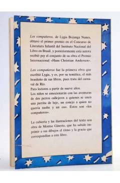 Contracubierta de LOS COMPAÑEROS (Lygia Bojunga Nunes) Juventud 1984