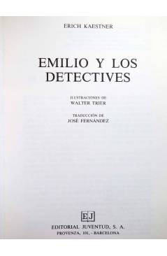Muestra 2 de EMILIO Y LOS DETECTIVES (Erich Kaestner) Juventud 1988