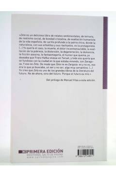 Contracubierta de COLECCIÓN PÚRPURA. ZETA (Manuel Vilas) Salto de Página 2014