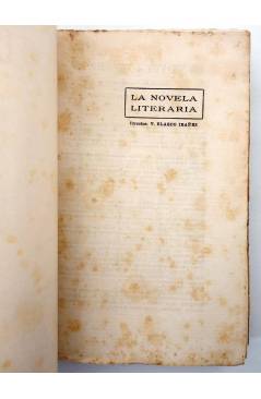 Muestra 1 de LA NOVELA LITERARIA. LA CASA DEL PECADO (Marcela Tinayre) Prometeo 1919