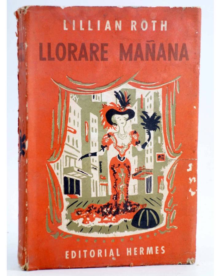Cubierta de LLORARÉ MAÑANA (Lillian Roth) Hermes Arg. 1956