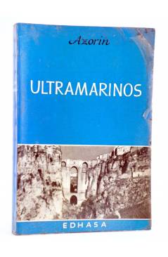 Cubierta de ULTRAMARINOS (Azorín) Edhasa 1966