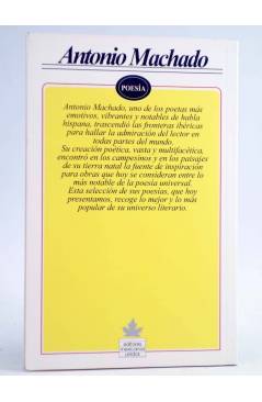 Contracubierta de POESÍA (Antonio Machado) Editormex 2004