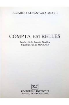 Muestra 3 de COMPTA ESTRELLES (Ricardo Alcántara) Joventud 1986. CAT.