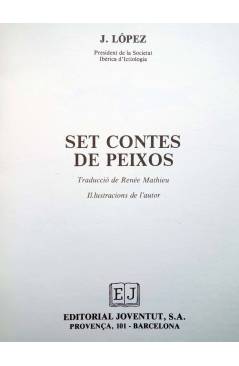 Muestra 3 de SET CONTES DE PEIXOS (J. López) Joventud 1983. CAT.