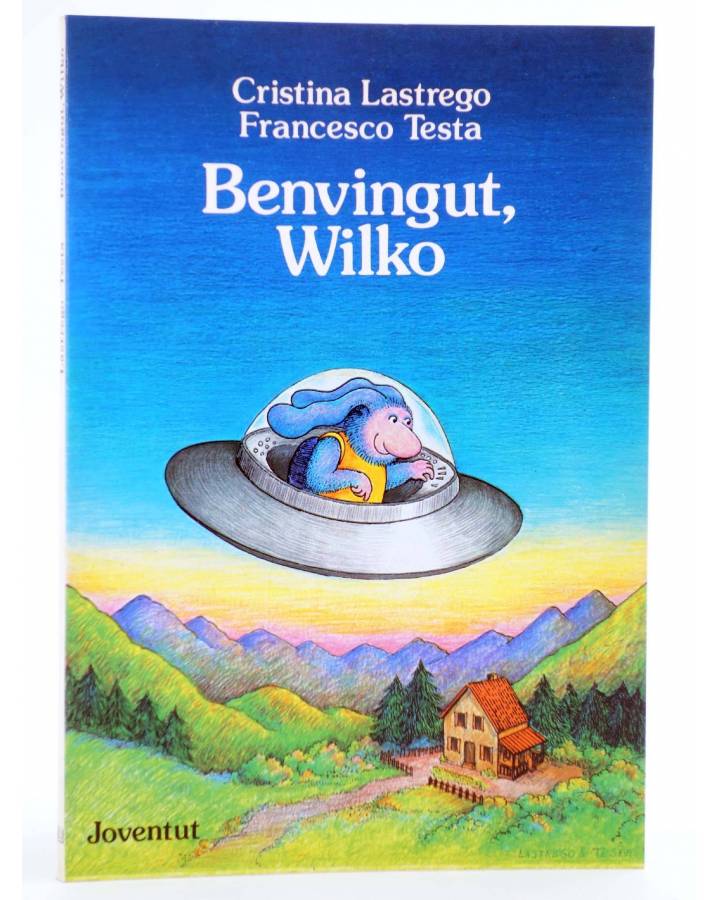 Cubierta de BENVINGUT WILKO (Cristina Lastrego / Francesco Testa) Joventud 1987. CAT.