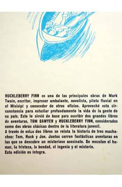 Muestra 1 de LAS AVENTURAS DE HUCKLEBERRY FINN (Mark Twain) Juventud 1976