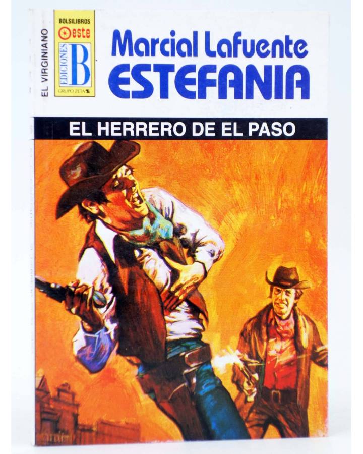 Cubierta de EL VIRGINIANO 1106. EL HERRERO DE EL PASO (M.L. Estefanía) B 2001