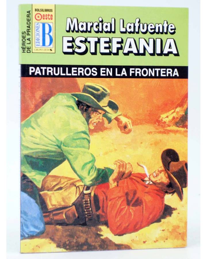 Cubierta de HÉROES DE LA PRADERA 1112. PATRULLEROS EN LA FRONTERA (M.L. Estefanía) B 2001