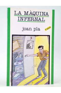 Cubierta de GREGAL JUVENIL 7. LA MÀQUINA INFERNAL (Joan Pla / Ana Miralles) Gregal 1987. CAT.