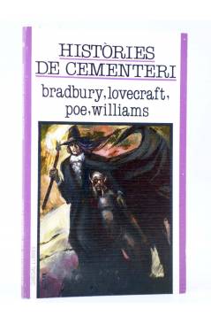 Cubierta de GREGAL JUVENIL 15. HISTÒRIES DE CEMENTERI (Bradbury / Lovecraft / Poe / Williams / Josep Aguilar) Gregal 198