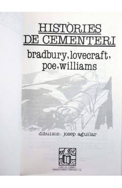Muestra 1 de GREGAL JUVENIL 15. HISTÒRIES DE CEMENTERI (Bradbury / Lovecraft / Poe / Williams / Josep Aguilar) Gregal 19