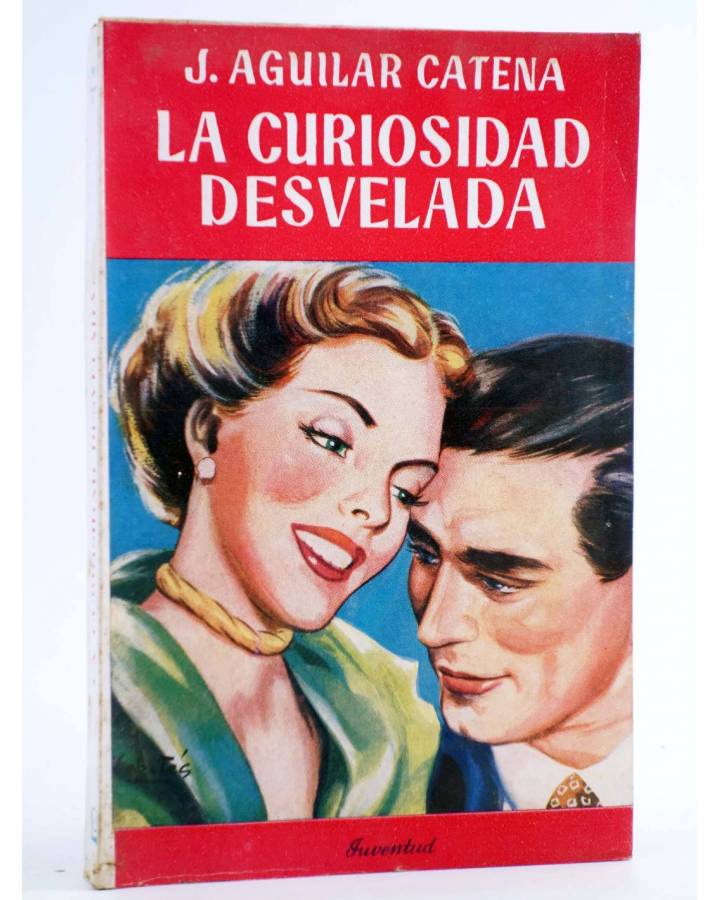 Cubierta de LA CURIOSIDAD DESVELADA (J. Aguilar Catena) Juventud 1943