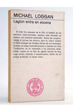 Contracubierta de LAYTON ENTRA EN ESCENA (Michael Loggan) Juventud 1967
