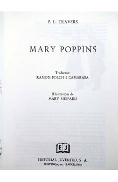 Muestra 2 de MARY POPPINS (Pamela L. Travers / Mary Sheppard) Joventud 1990. CAT.