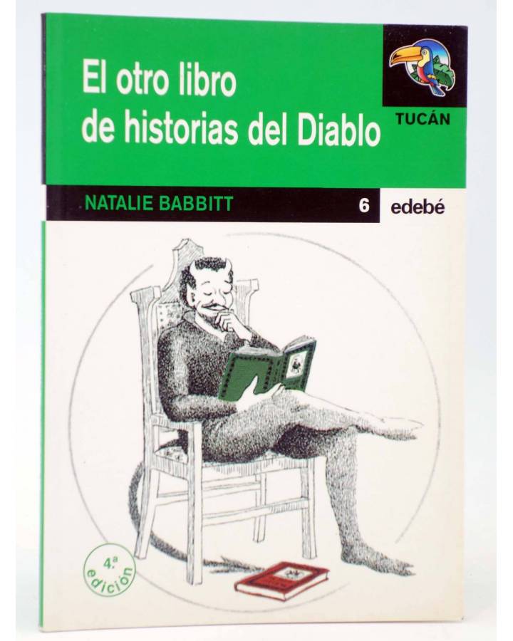 Cubierta de TUCÁN 6. EL OTRO LIBRO DE HISTORIAS DEL DIABLO (Natalie Babbitt) Edebé 2001
