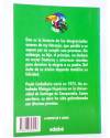 Contracubierta de TUCÁN 80. HISTORIA DE AMORES Y DE VIAJES (Paula Carballeira / Manuel Uhía) Edebé 1996