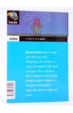 Contracubierta de TUCÁN 90. ESTRELLA Y EL MAGO (Josep-Francesc Delgado / Teresa González) Edebé 2003