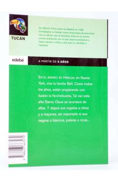 Contracubierta de TUCÁN 170. MÚSICA A LOS POSTRES (Ana Martín Pérez / Nuria Giralt) Edebé 2004