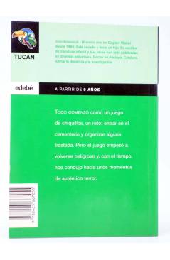 Contracubierta de TUCÁN 177. EL SACRISTÁN Y LA MUERTE (Joan Armangué / Tino Gatagán) Edebé 2003