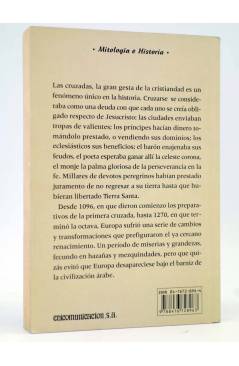 Contracubierta de HISTORIA Y LEYENDA DE LAS CRUZADAS (Cesare Cantú) Edicomunicación 1999